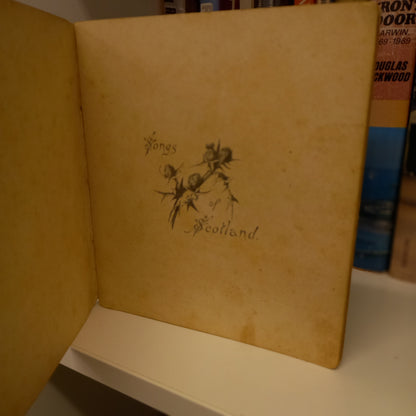 Songs of Scotland – Selected by E. Nesbit | Illustrated Vintage Songbook (1890s?)-Vintage Illustrated Songbook / Folk Music Collection-Tilbrook and Co