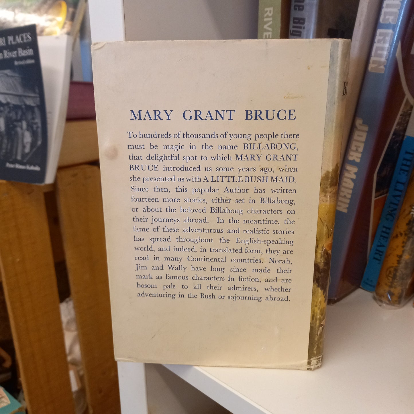 Son of Billabong by Mary Grant Bruce (Billabong Series, Ward, Lock & Co., c1951)-Book - Vintage Australian children’s fiction / Outback adventure-Tilbrook and Co