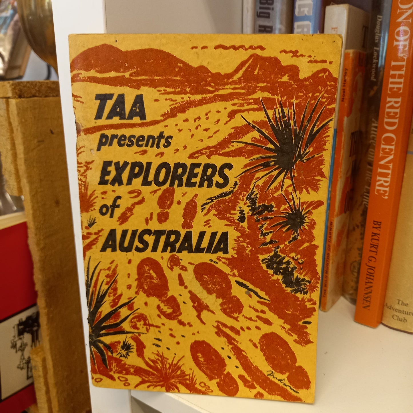 TAA presents Explorers of Australia by Harry Hudson-Books-Tilbrook and Co