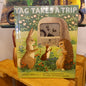 Tag Takes a Trip (Rag, Tag and Bobtail, Watch with Mother) / by Sam and Elizabeth Williams, and Louise Cochrane; illustrated by Faith Jaques-Book - Vintage children's interactive book / TV-themed novelty book-Tilbrook and Co