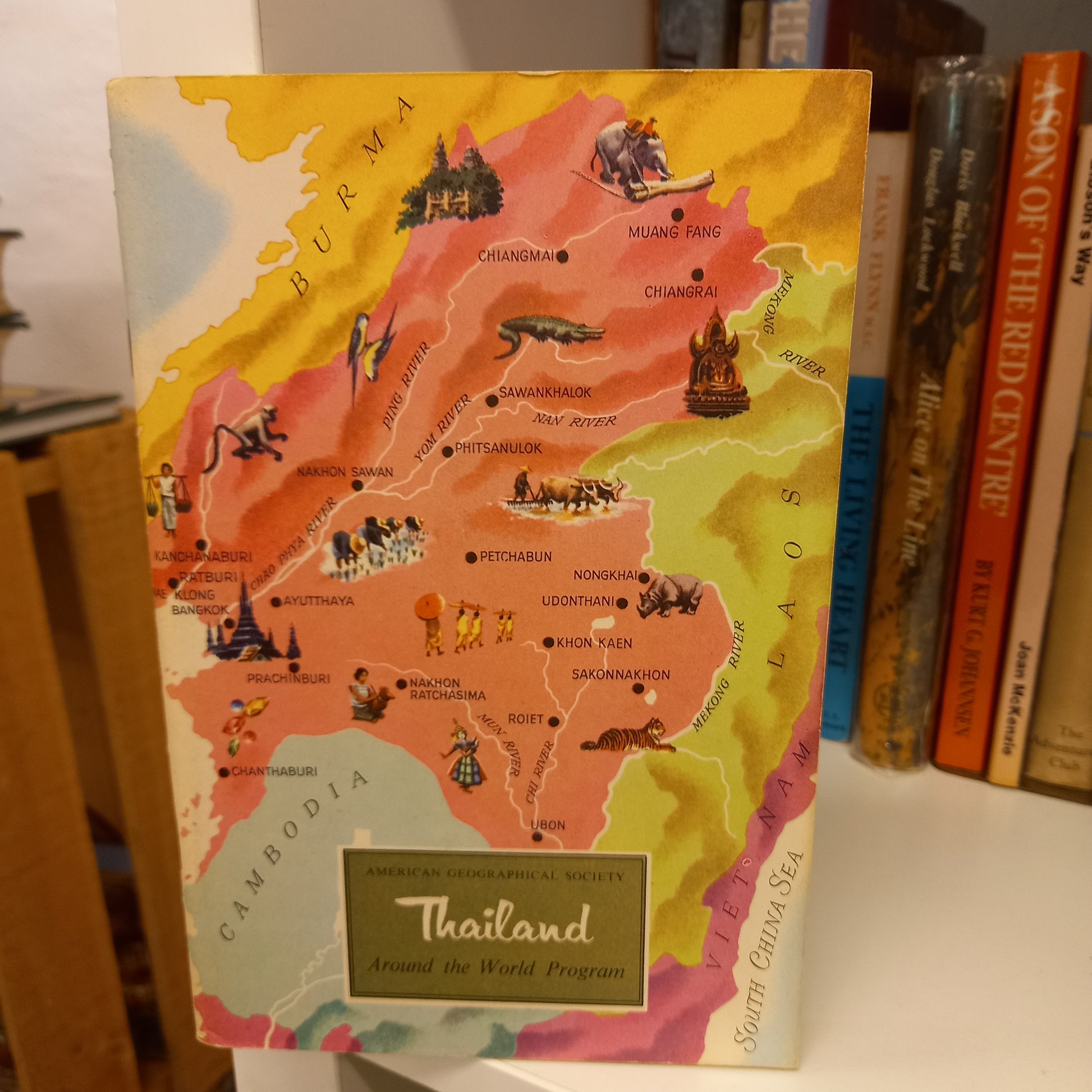 Thailand Around the World Program (American Geographical Society) by Dr Jacques May-Books-Tilbrook and Co