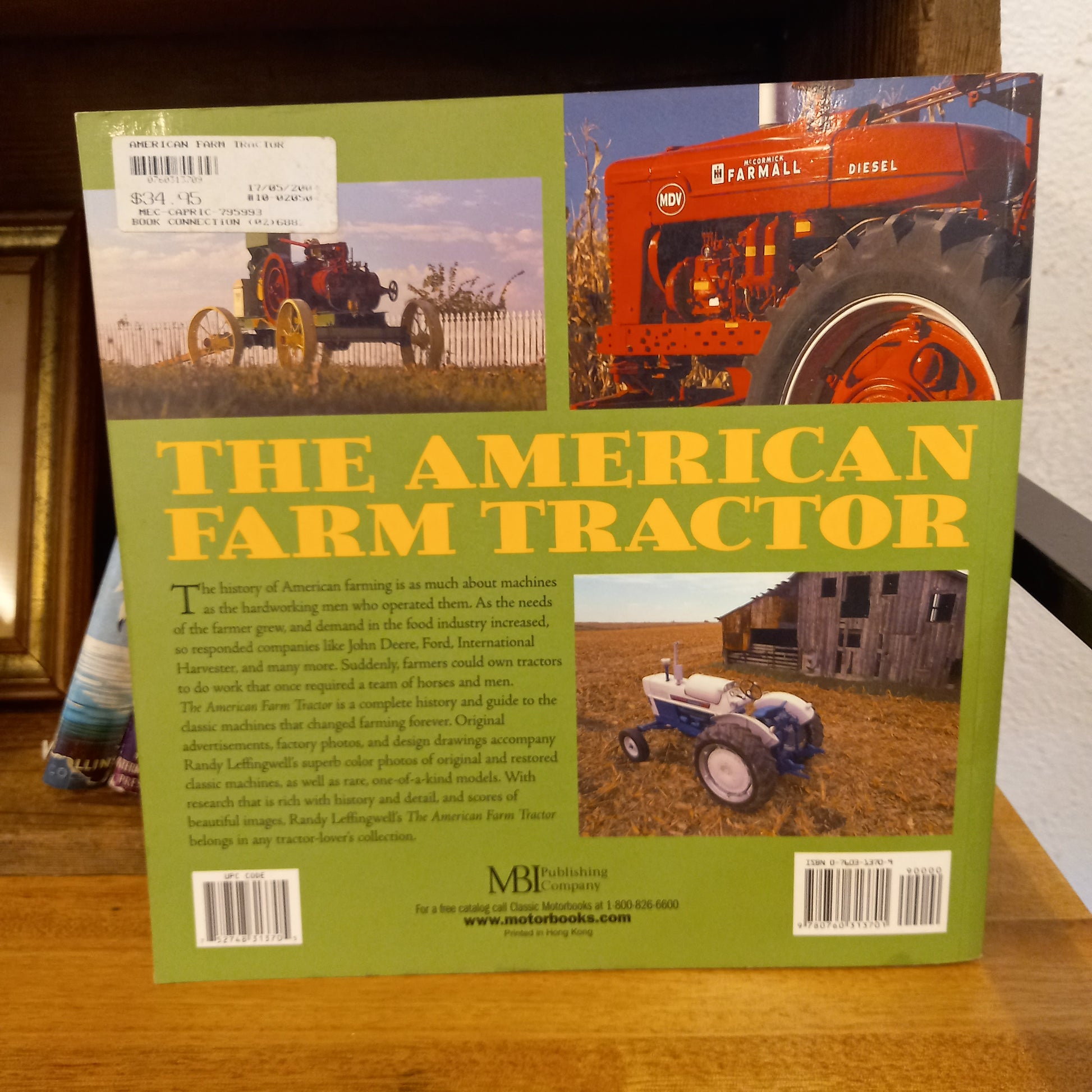 The American Farm Tractor (Motorbooks Classic) by Randy Leffingwell-Book-Tilbrook and Co