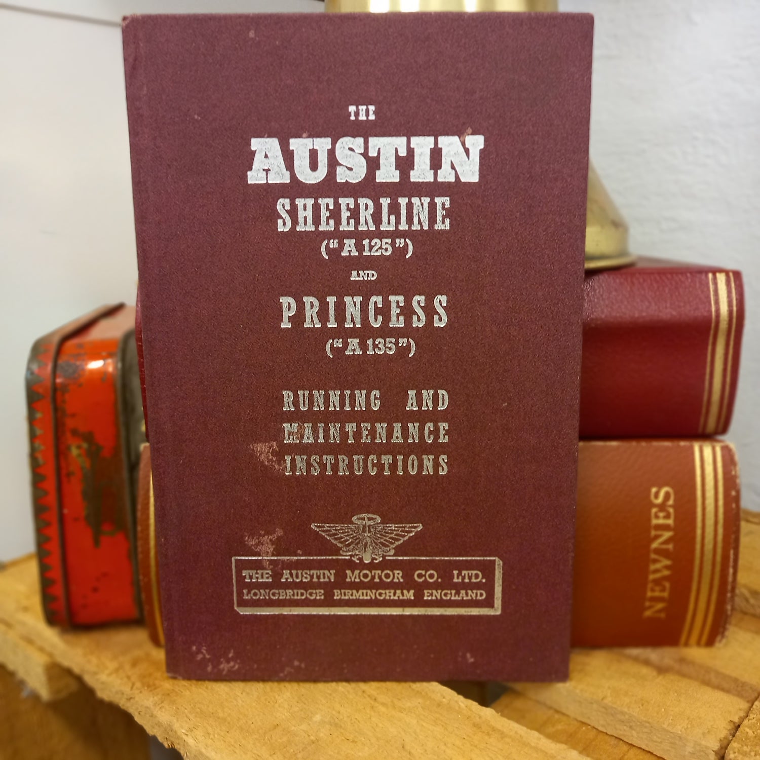 The Austin Sheerline A125 and Princess A135: Running and Maintenance Instructions (June 1950)-Vintage Motoring Manual / Automotive Reference-Tilbrook and Co