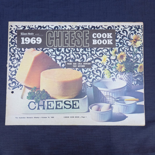 The Australian Women's Weekly presents 1969 Cheese Cook Book-Ephemera-Tilbrook and Co