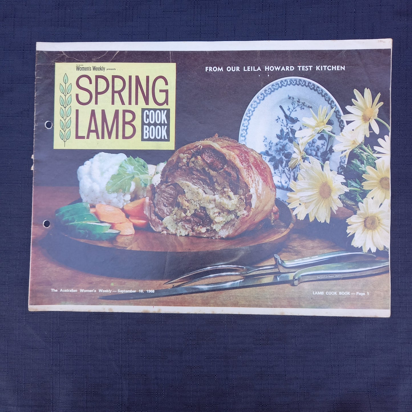 The Australian Women's Weekly presents Spring Lamb Cook Book-Ephemera-Tilbrook and Co