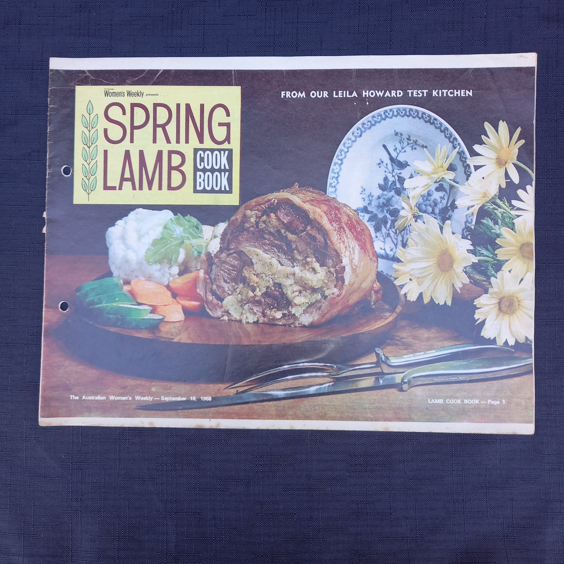 The Australian Women's Weekly presents Spring Lamb Cook Book-Ephemera-Tilbrook and Co