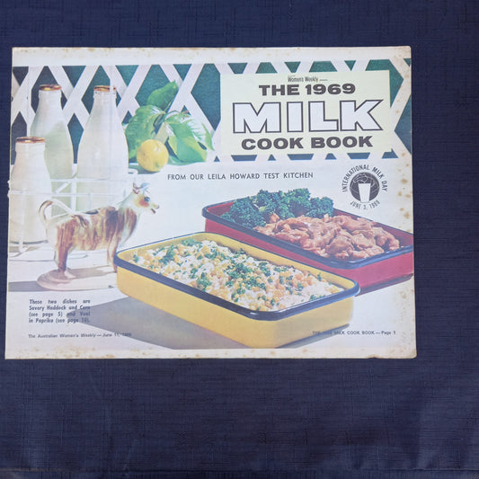 The Australian Women's Weekly presents The 1969 Milk Cook Book-Ephemera-Tilbrook and Co