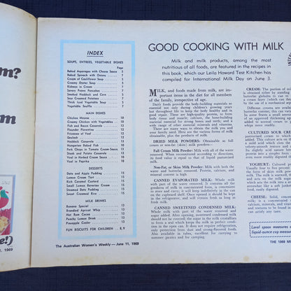 The Australian Women's Weekly presents The 1969 Milk Cook Book-Ephemera-Tilbrook and Co