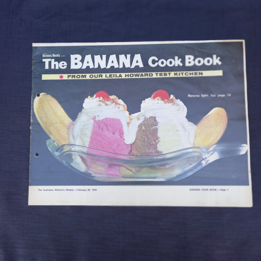 The Australian Women's Weekly presents The Banana Cook Book-Ephemera-Tilbrook and Co