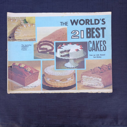 The Australian Women's Weekly presents The Word's 21 Best Cakes-Ephemera-Tilbrook and Co
