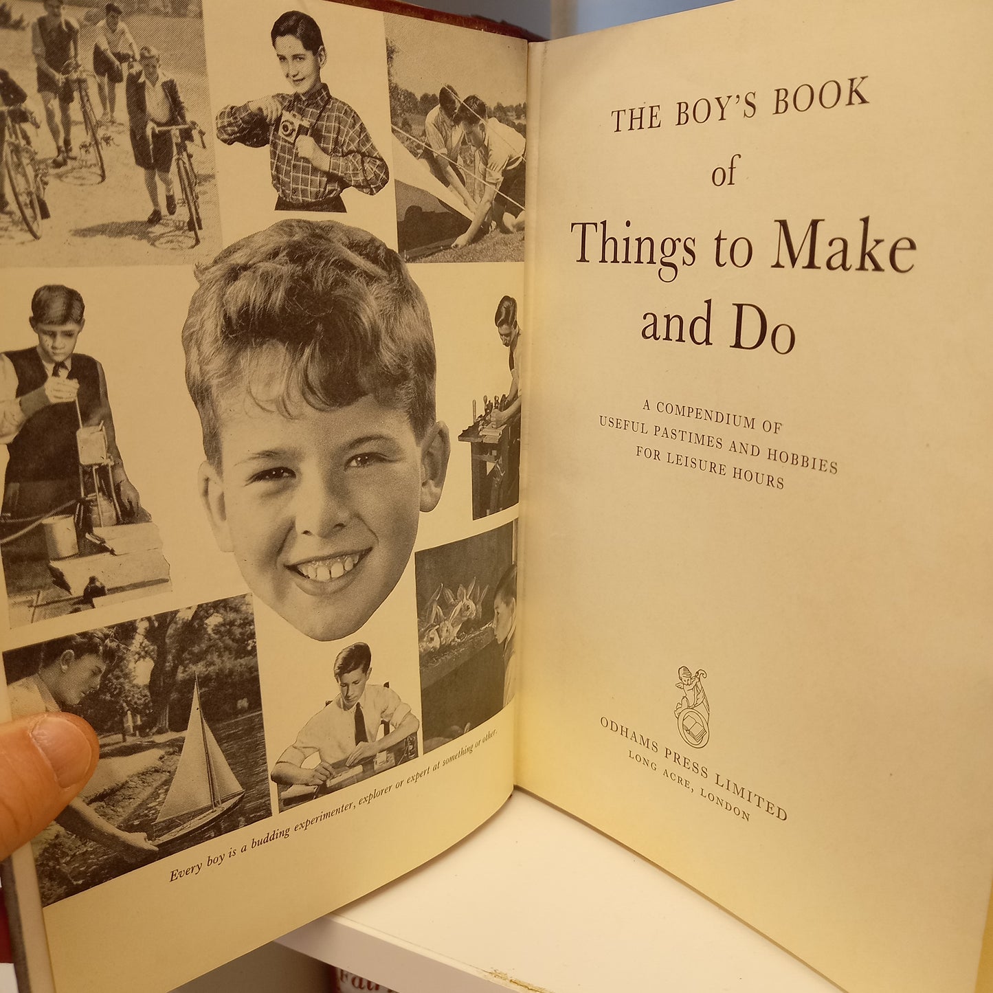 The Boy's Book Of Things To Make And Do-Book-Tilbrook and Co