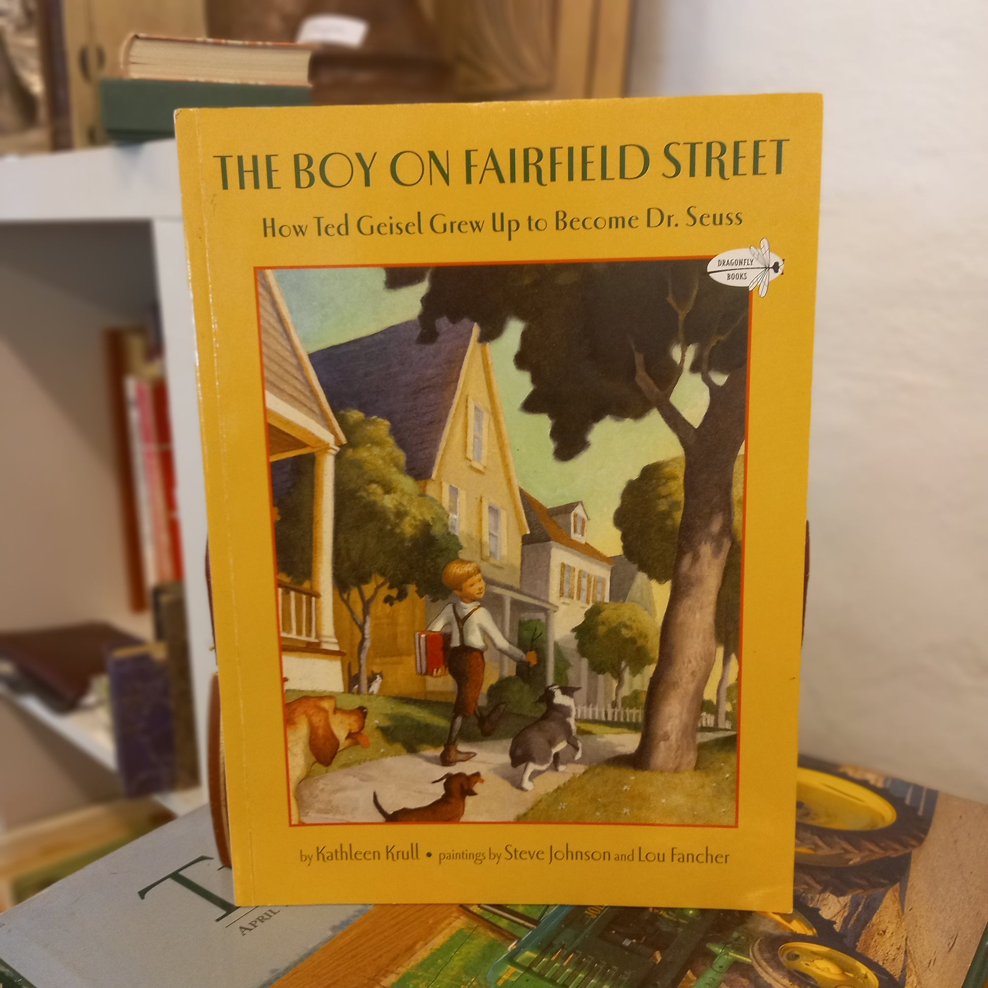 The Boy on Fairfield Street: How Ted Geisel Grew Up to Become Dr. Seuss by Kathleen Krull-Book-Tilbrook and Co