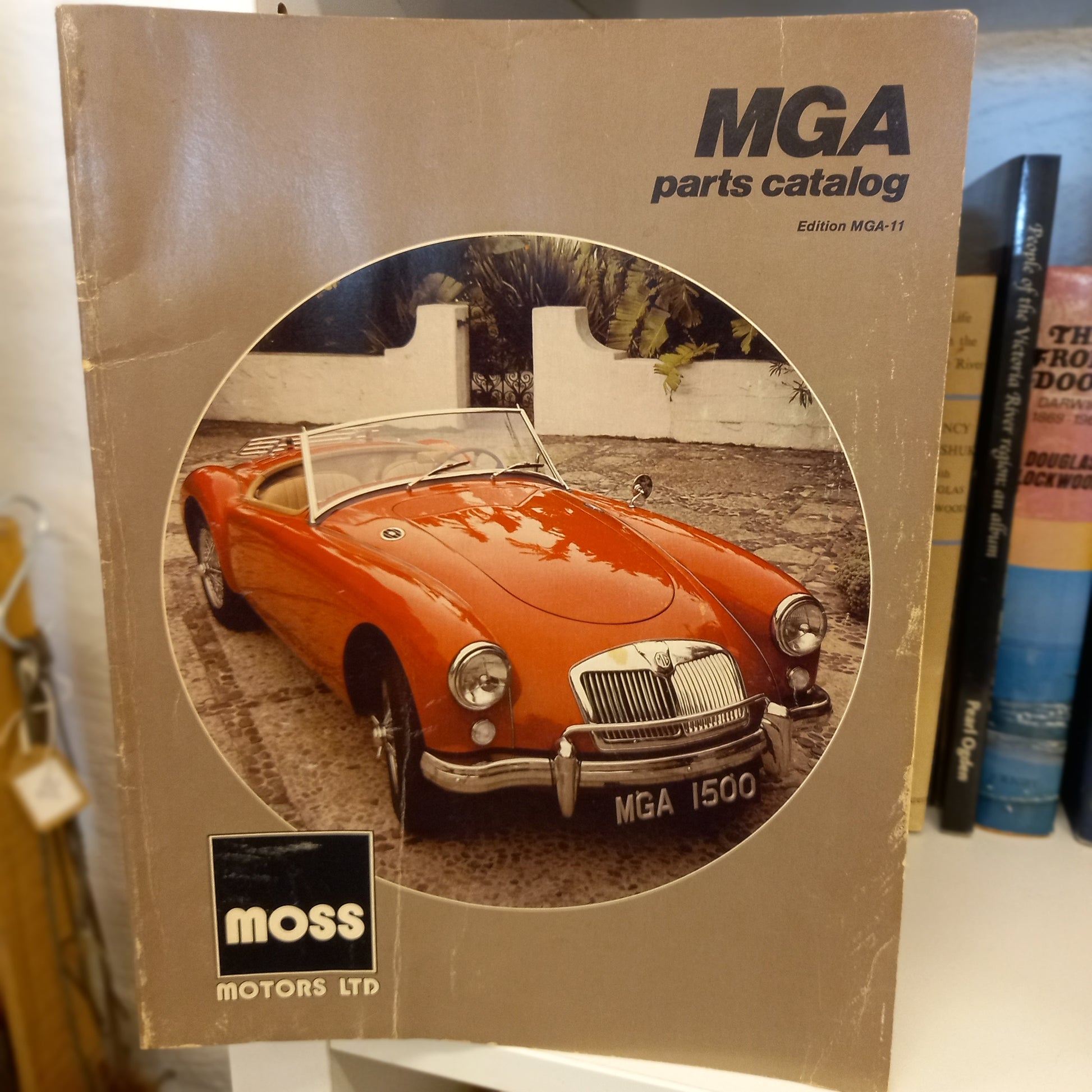 The Complete MGA Parts Catalog – Moss Motors (1986 Edition MGA–11)-Book - Automotive Parts Catalogue / Restoration Guide-Tilbrook and Co