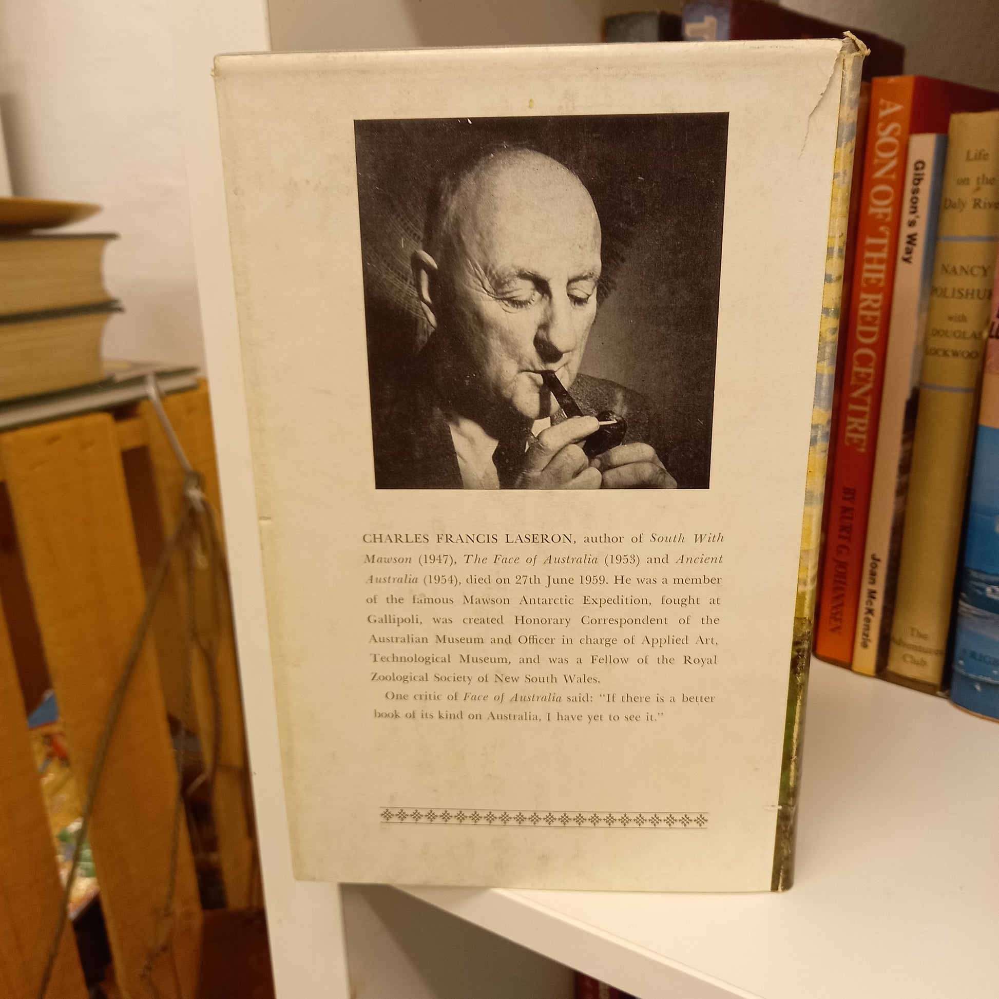 The Face of Australia The Shaping of a Continent by Charles F. Laseron-Books-Tilbrook and Co