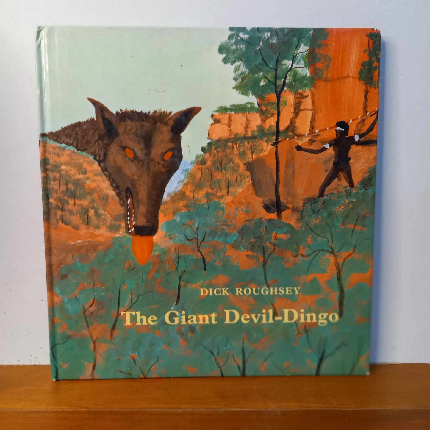 The Giant Devil-Dingo by Dick Roughsey-Book-Tilbrook and Co