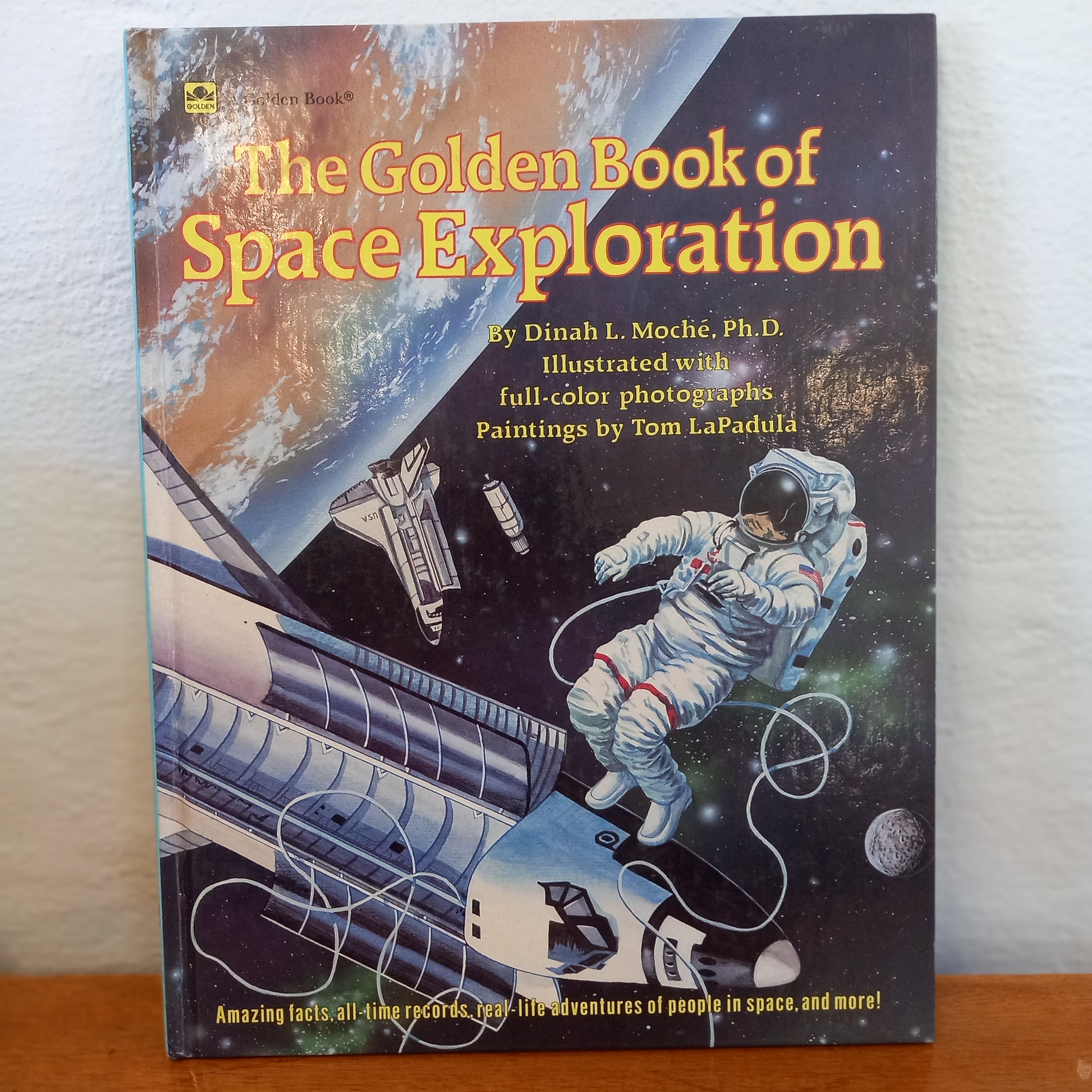 The Golden Book of Space Exploration by Dinah L. Moche-Book-Tilbrook and Co