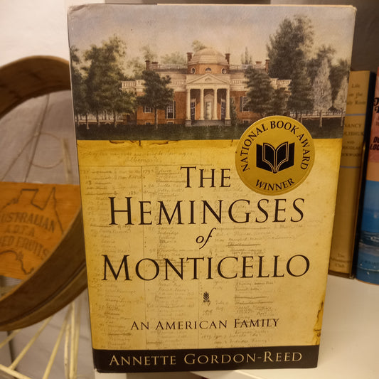 The Hemingses of Monticello: An American Family by Annette Gordon-Reed-Book-Tilbrook and Co