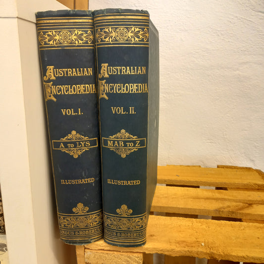 The Illustrated Australian Encyclopaedia edited by Arthur Wilberforce Jose and Herbert James Carter-Books-Tilbrook and Co