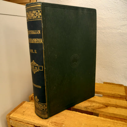 The Illustrated Australian Encyclopaedia edited by Arthur Wilberforce Jose and Herbert James Carter-Books-Tilbrook and Co
