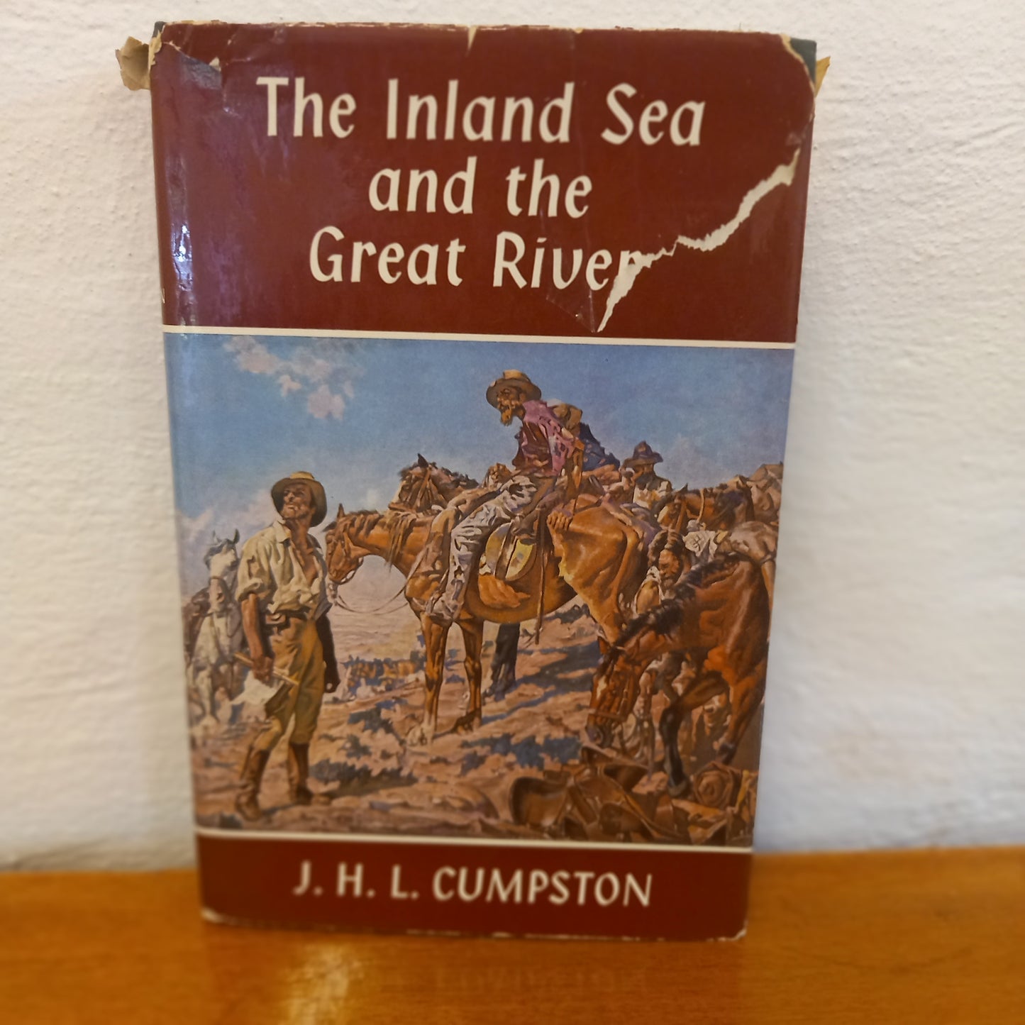 The Inland Sea and the Great River The Story of Australian Exploration. By J.H.L Cumpston-Book-Tilbrook and Co