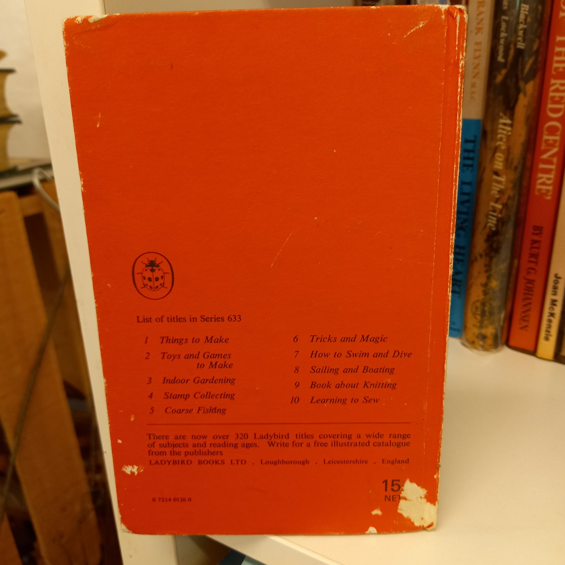 The Ladybird Book of Toys and Games to Make by James Webster (Series 633)-Books-Tilbrook and Co