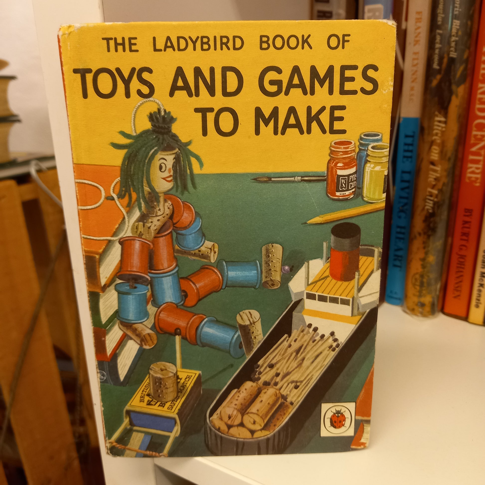 The Ladybird Book of Toys and Games to Make by James Webster (Series 633)-Books-Tilbrook and Co