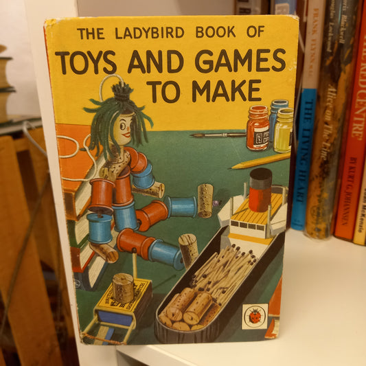 The Ladybird Book of Toys and Games to Make by James Webster (Series 633)-Books-Tilbrook and Co
