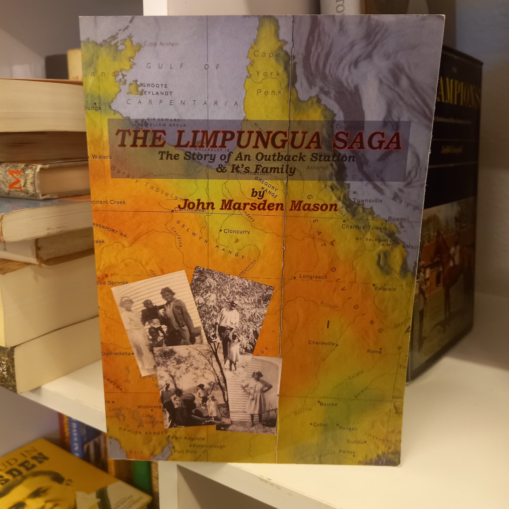 The Limpungua Saga - The Story of An Outback Station & It's Family by John Marsden Mason-Book-Tilbrook and Co