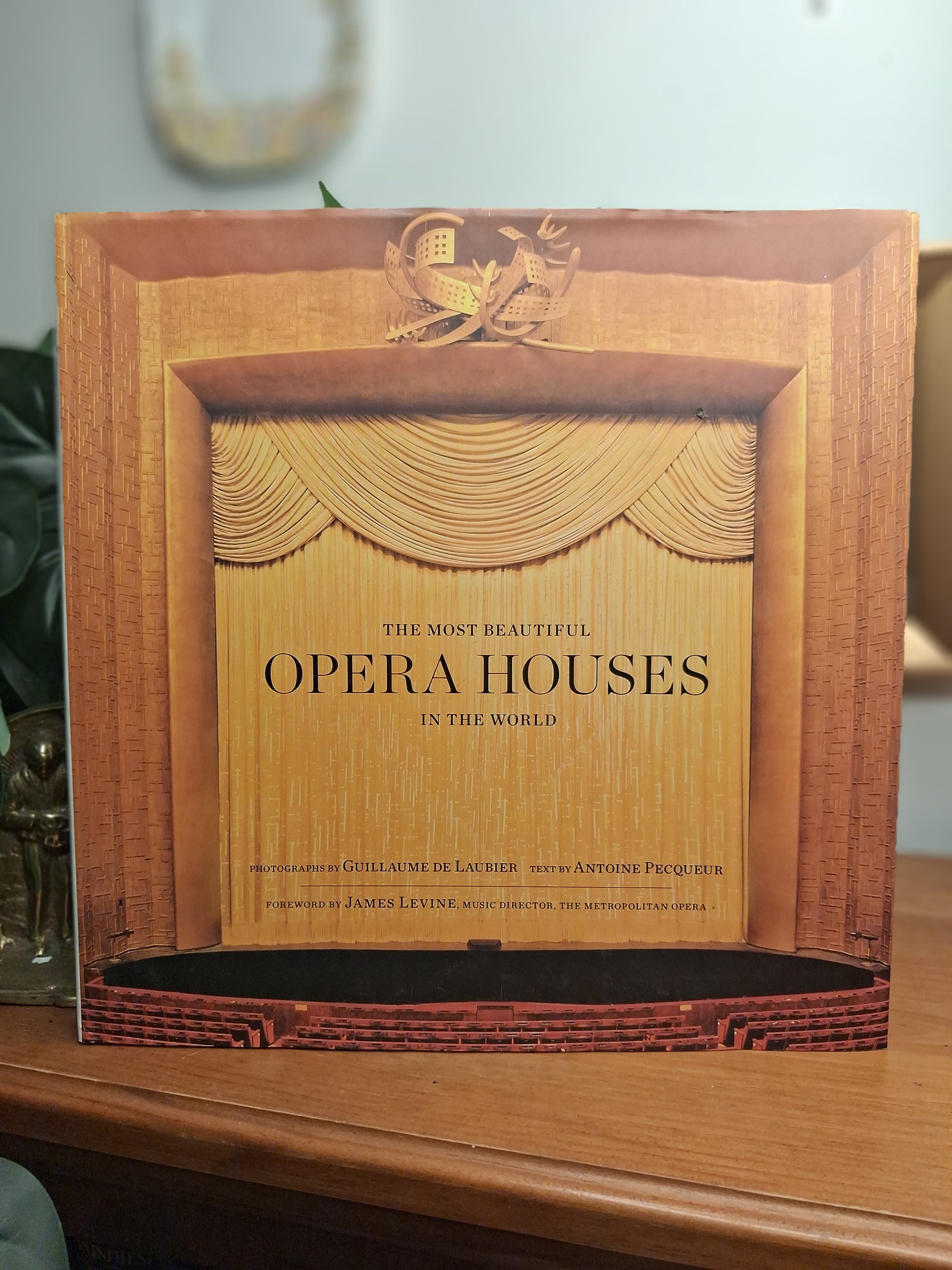 The Most Beautiful Opera Houses in the World by Antoine Pecqueur hardcover book with dust jacket