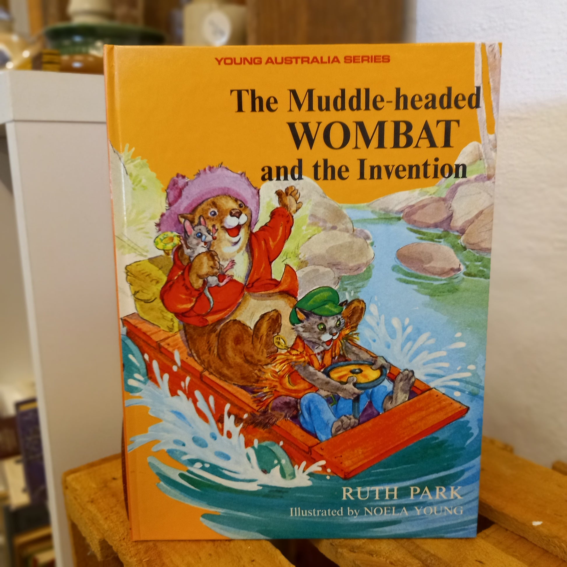 The Muddle-Headed Wombat and the Invention – Ruth Park (1988 Reprint)-Book - Australian children’s fiction / Picture book / Classic character adaptation-Tilbrook and Co