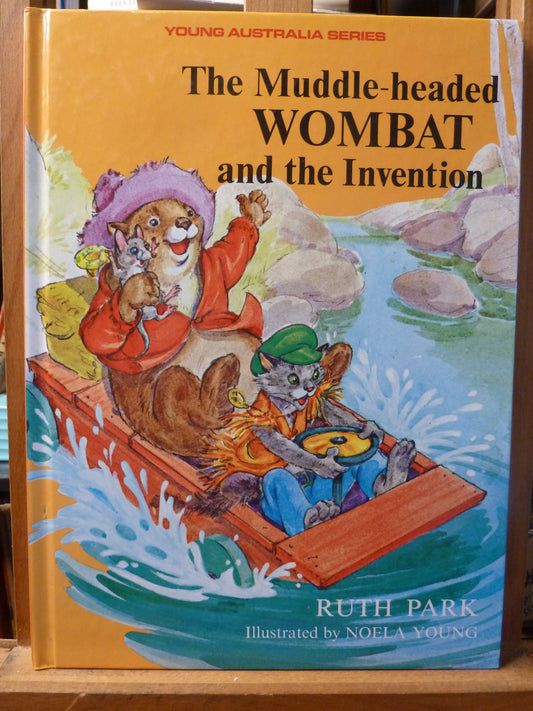 The Muddle-headed Wombat and the Invention by Ruth Park Illustrated by Noela Young (Young Australia Series)-Book-Tilbrook and Co