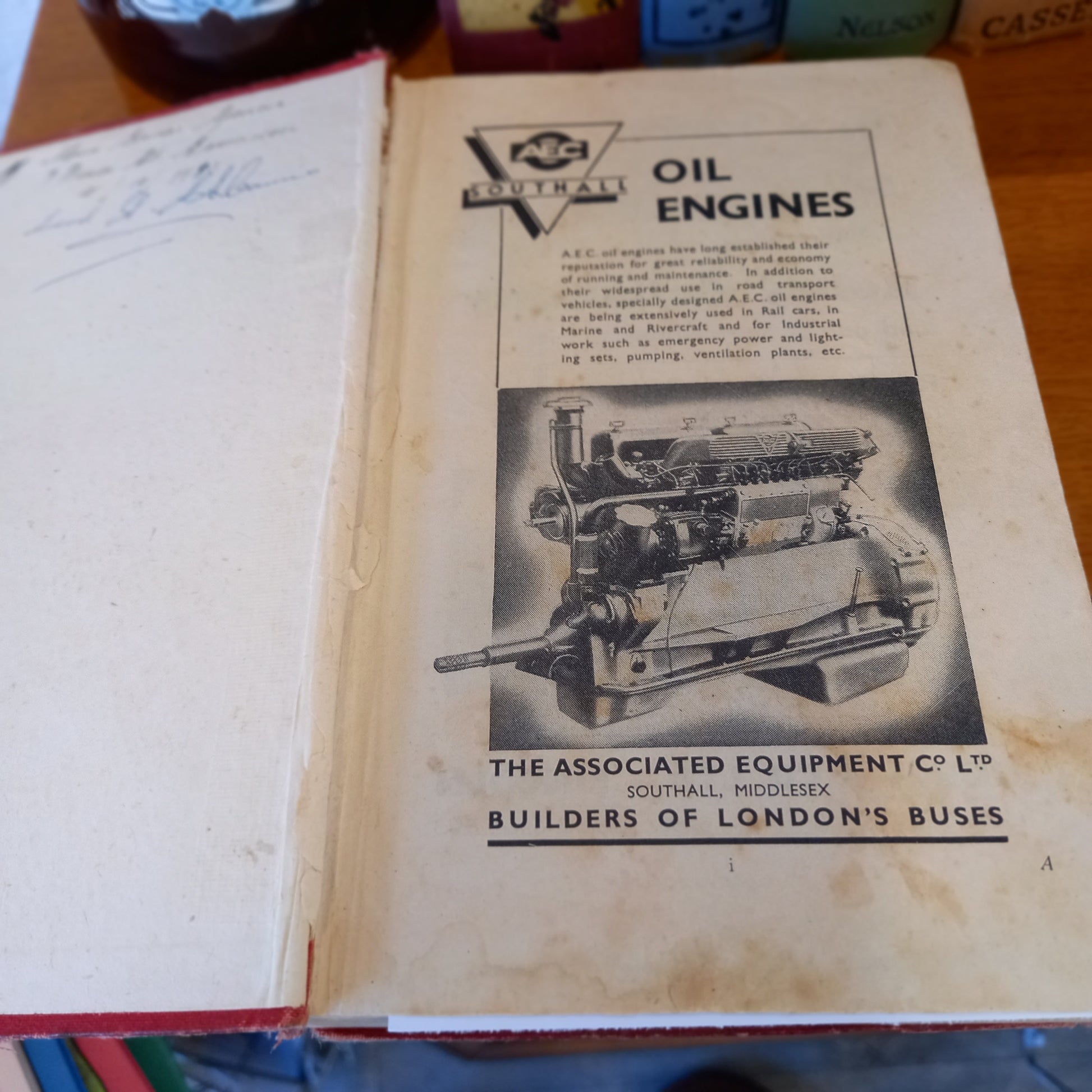 The Oil Engine Manual edited by Williams, D. S. Dodsley (ed.)-Book-Tilbrook and Co