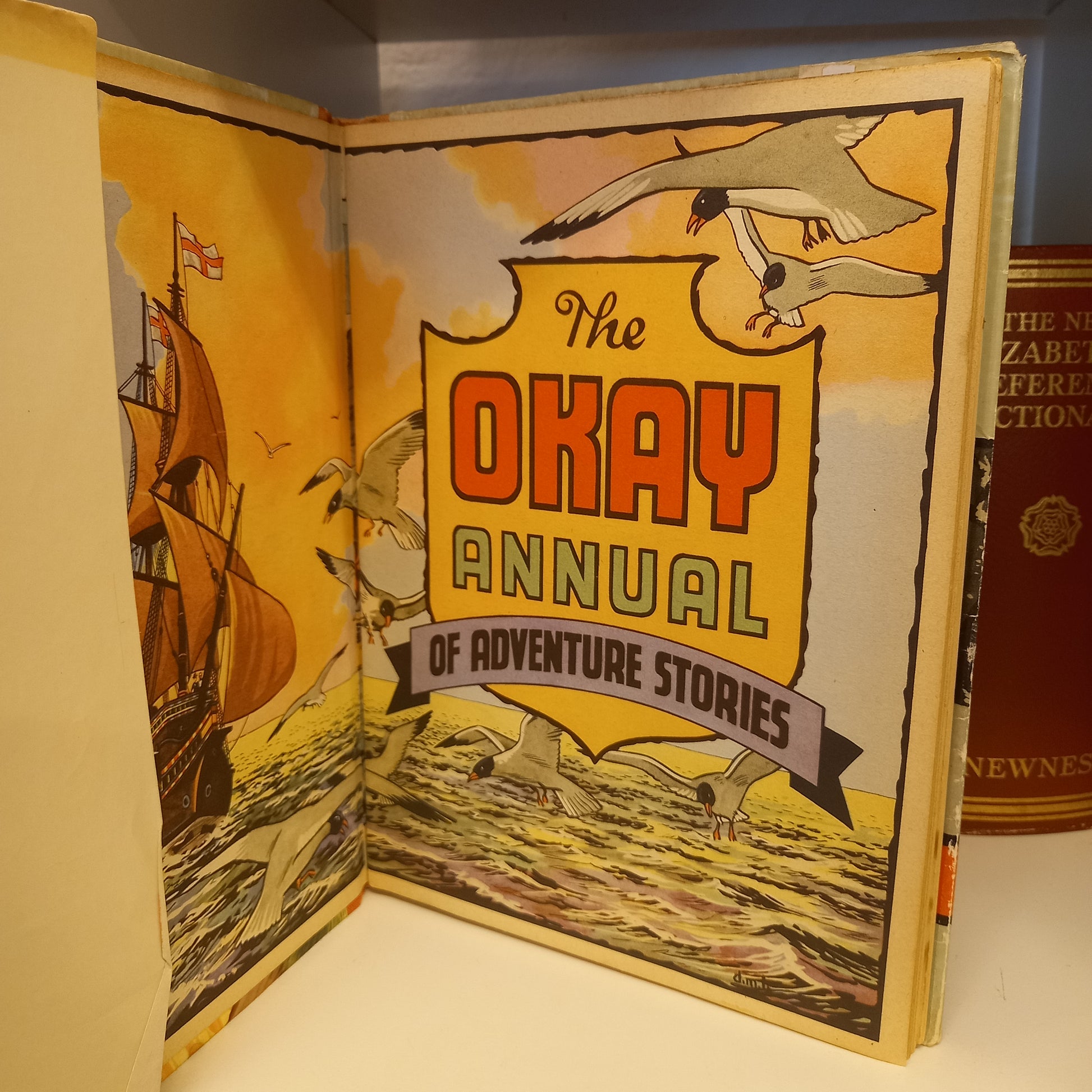 The Okay Annual of Adventure Stories-Book-Tilbrook and Co