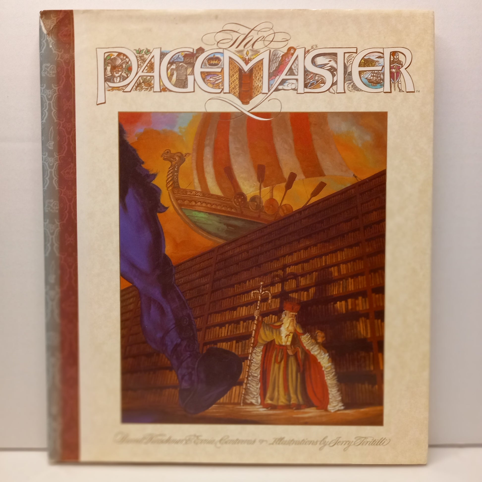 The Pagemaster by David Kirschner, Ernie Contrera-Book-Tilbrook and Co