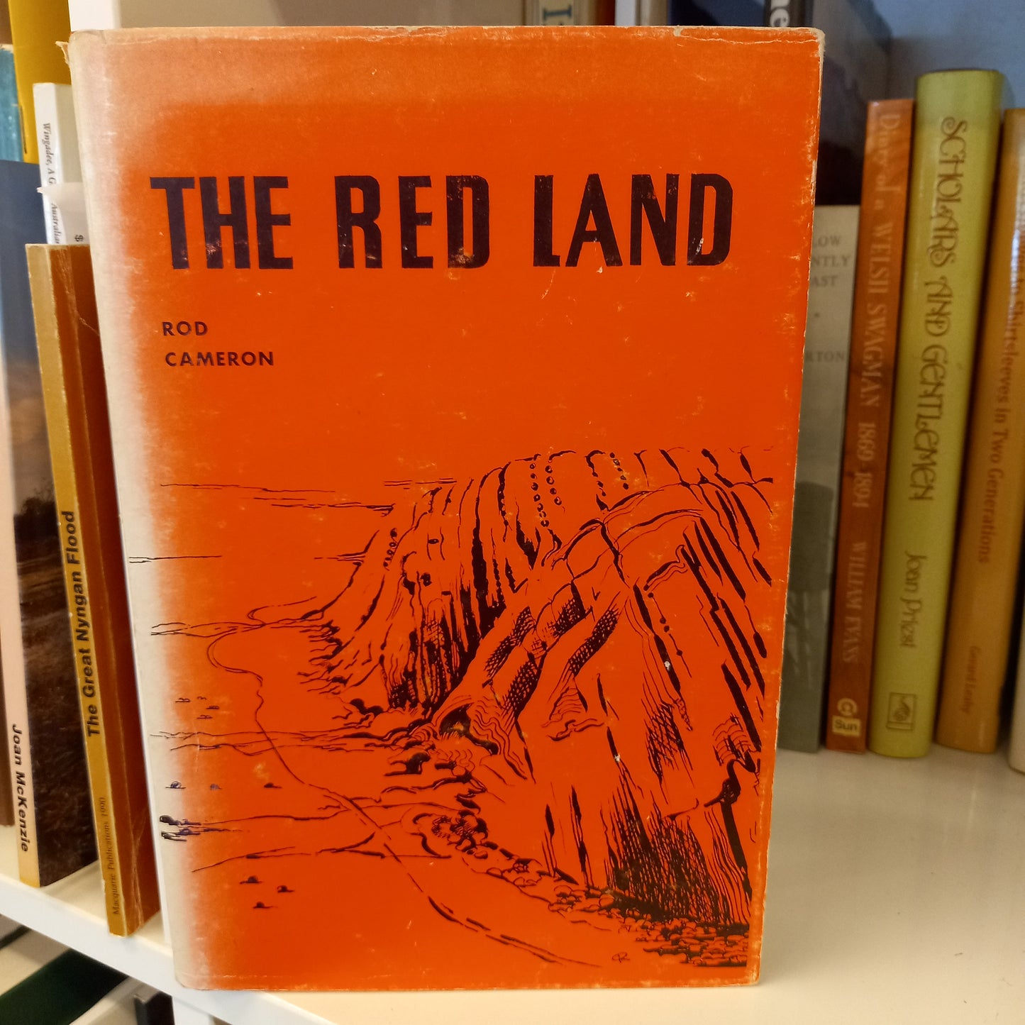 The Red Land by Rod Cameron-Books-Tilbrook and Co