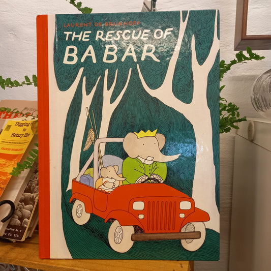 The Rescue of Babar by Laurent De Brunhoff-Book-Tilbrook and Co