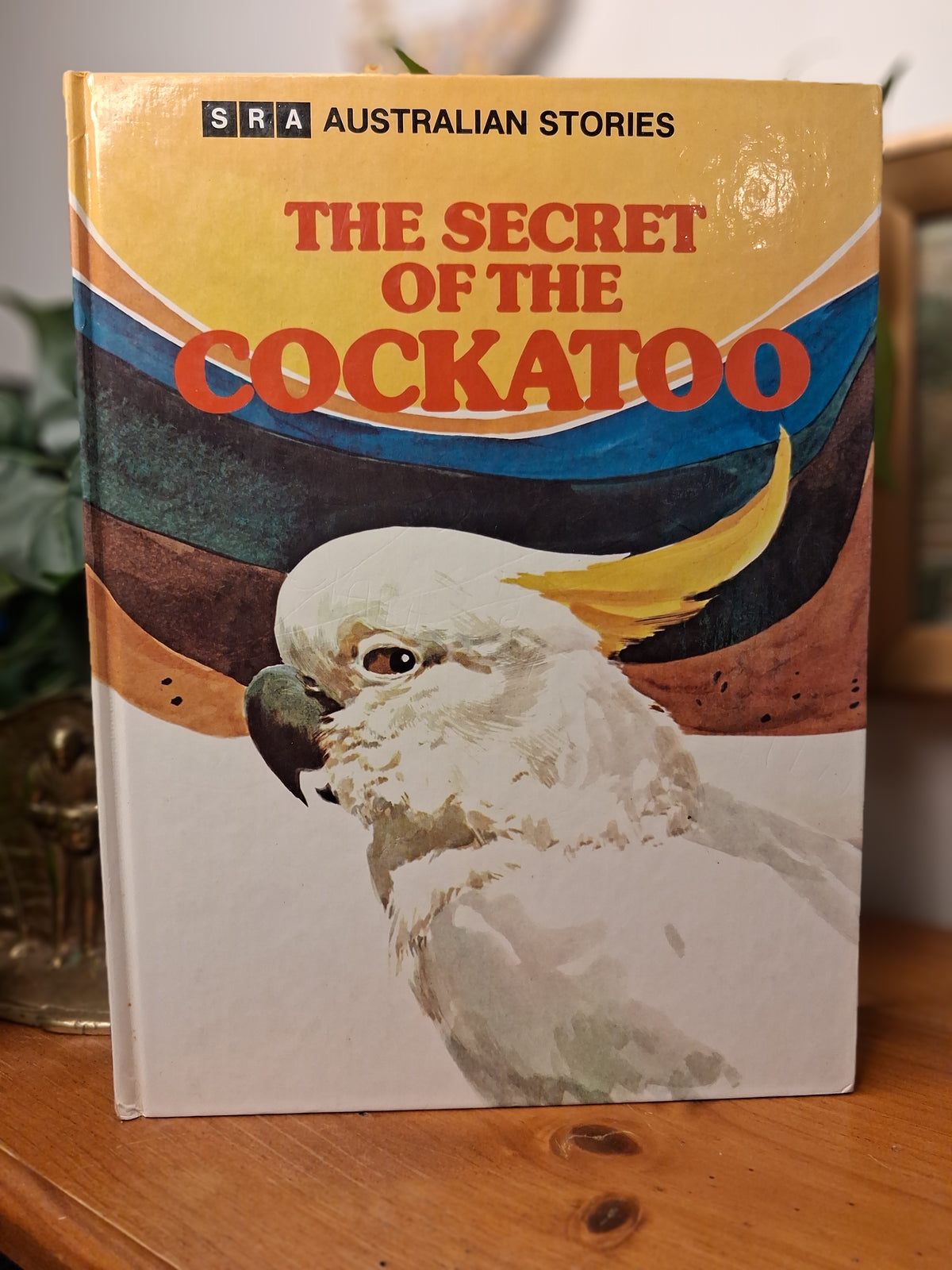 The Secret of the Cockatoo by L and G Adams, illustrated by Frank Lopez, 1979 SRA Australian Legend Series hardcover children's picture book.