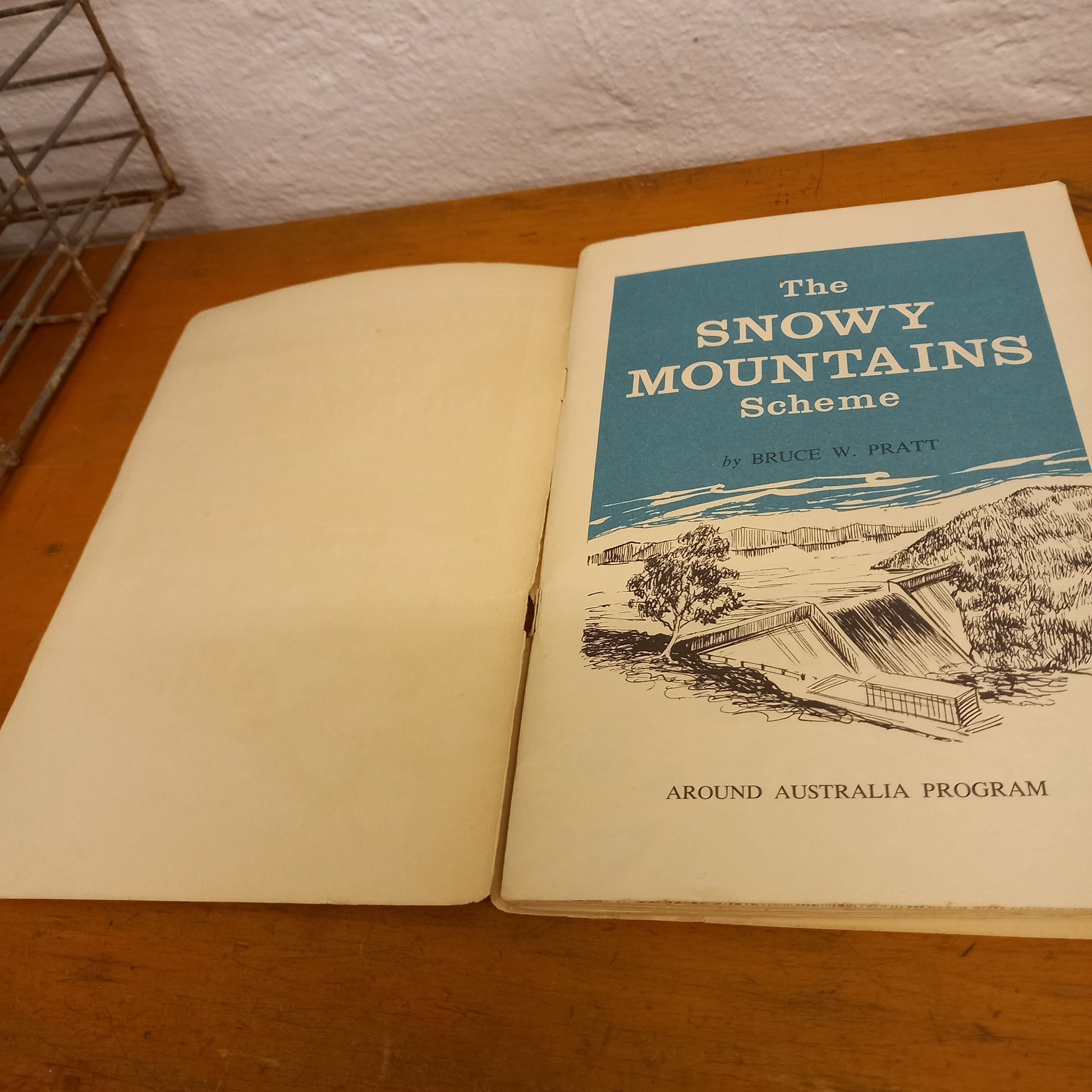 The Snowy Mountains Scheme by Bruce W Pratt [Around Australia Program]-Book-Tilbrook and Co