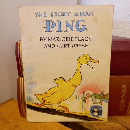 The Story About Ping – Marjorie Flack & Kurt Wiese (1972, Picture Puffin / Bodley Head) | Vintage Children's Book-Vintage Children's Books-Tilbrook and Co
