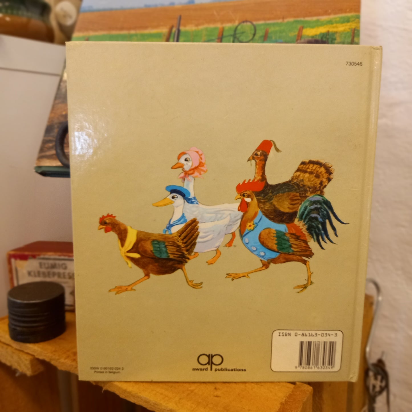 The Story of Henny Penny (Read Along with Me Series I) by Tom & Blonnie Holmes-Book - Vintage Children's Books, Illustrated Fiction/Animal Stories/Literary Classics-Tilbrook and Co