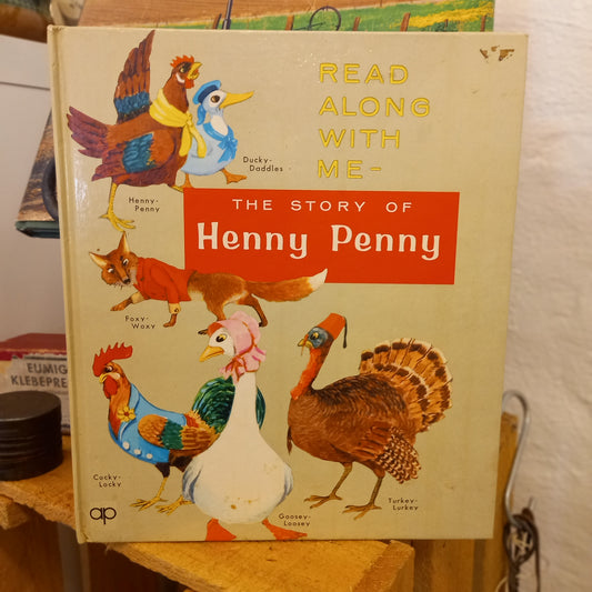 The Story of Henny Penny (Read Along with Me Series I) by Tom & Blonnie Holmes-Book - Vintage Children's Books, Illustrated Fiction/Animal Stories/Literary Classics-Tilbrook and Co