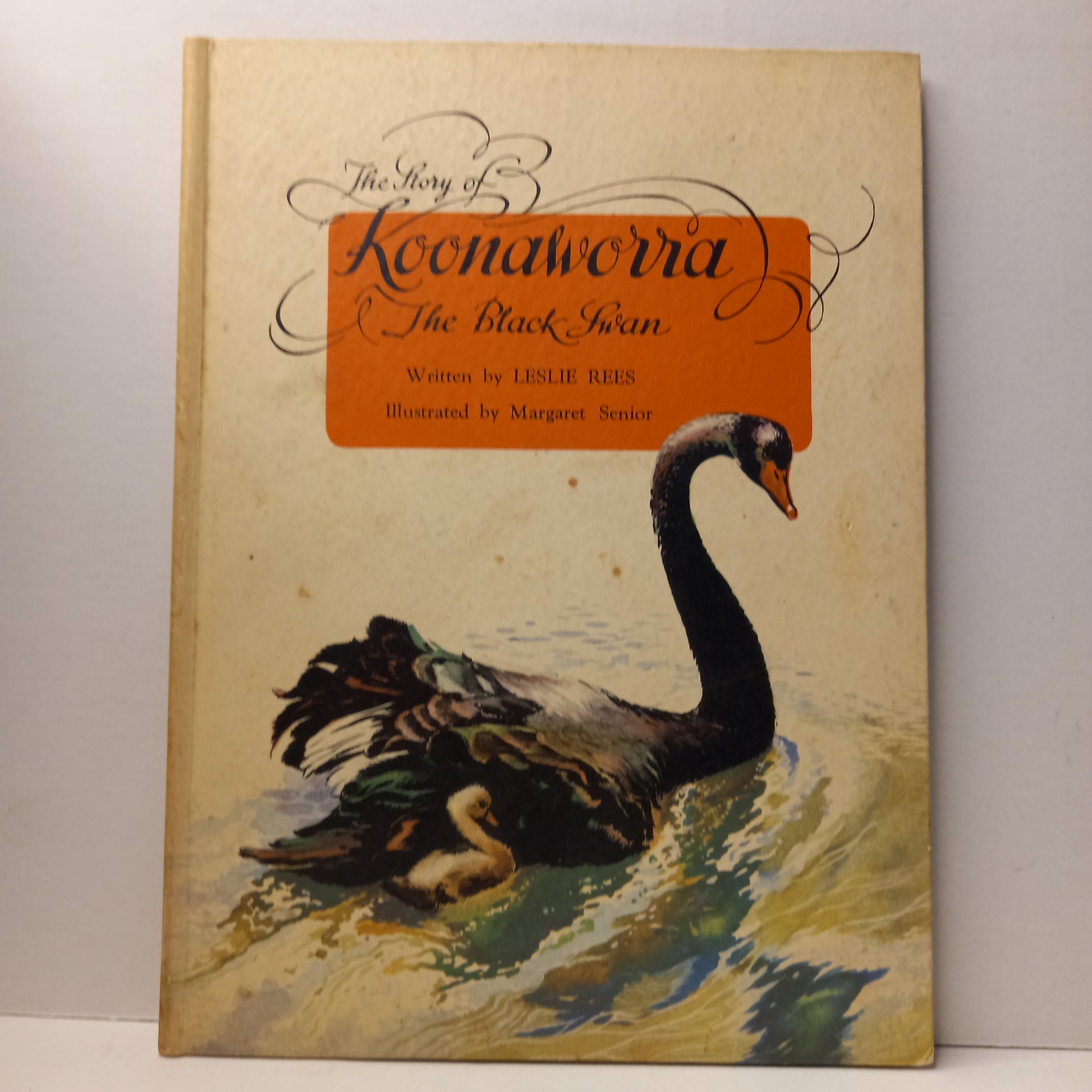 The Story of Koonaworra - The Black Swan by Leslie Rees Illustrated by Margaret Senior-Book-Tilbrook and Co