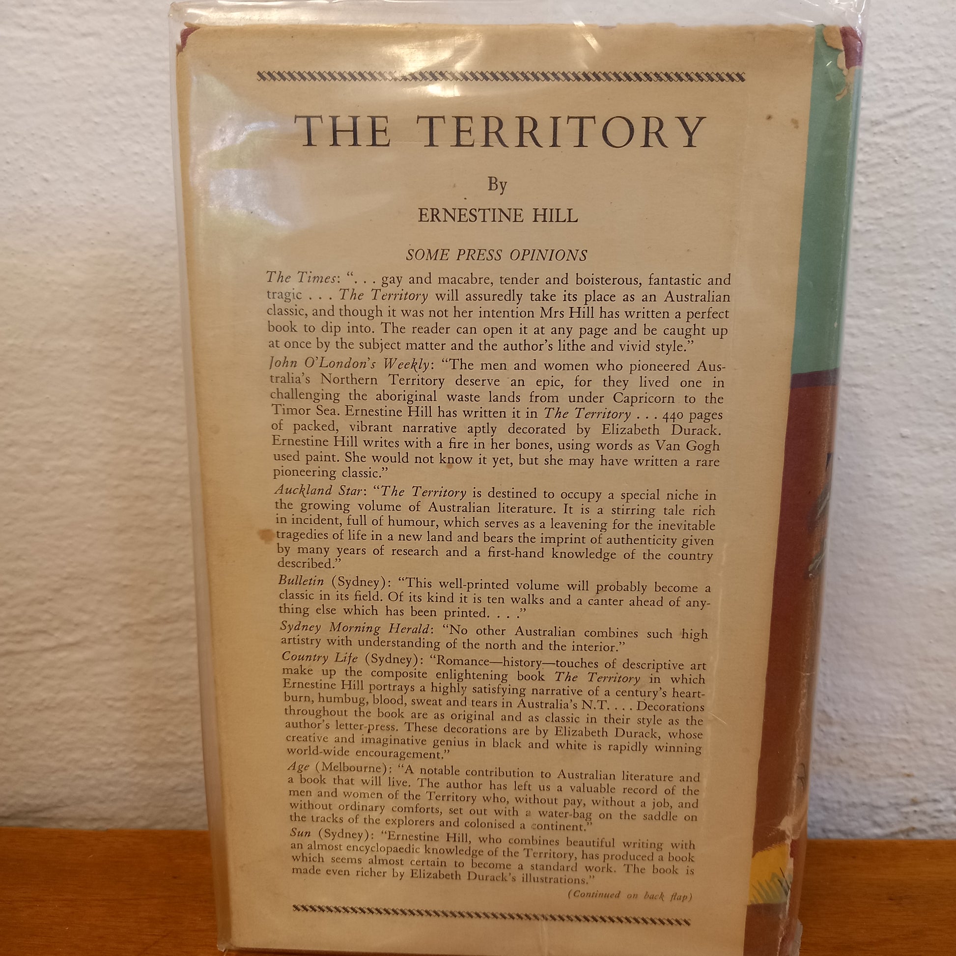 The Territory by Ernestine Hilll-Book-Tilbrook and Co