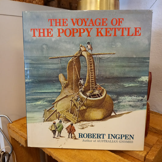 The Voyage of the Poppykettle by Robert Ingpen (1980, Hardcover)-Vintage Australian Children's Picture Book-Tilbrook and Co