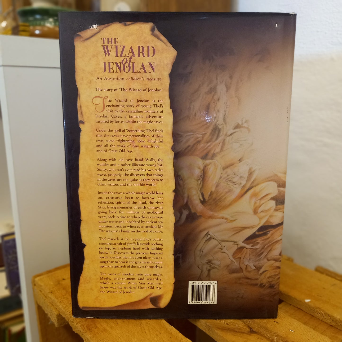The Wizard of Jenolan – Nuri Mass (1993)-Book - ustralian children’s fiction / Fantasy adventure / Illustrated storybook-Tilbrook and Co