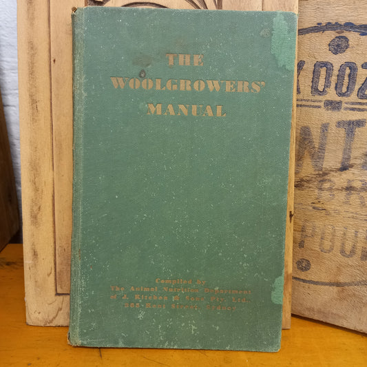 The Woolgrowers' Manual compiled by The Animal Nutrition Department-Book-Tilbrook and Co