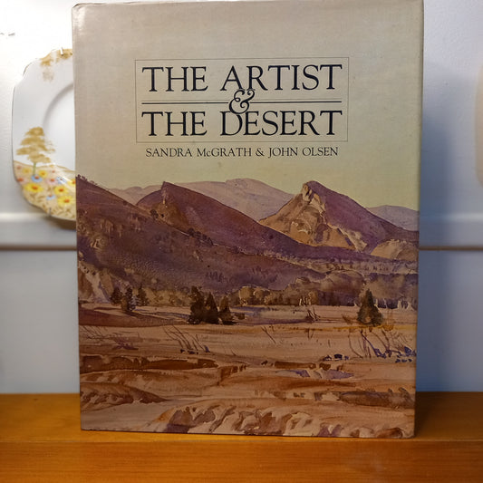 The artist & the desert by Sandra McGrath-Book-Tilbrook and Co