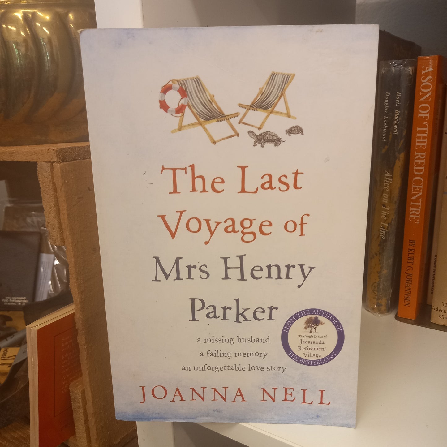 The last voyage of Mrs Henry Parker by Joanna Nell-Book-Tilbrook and Co