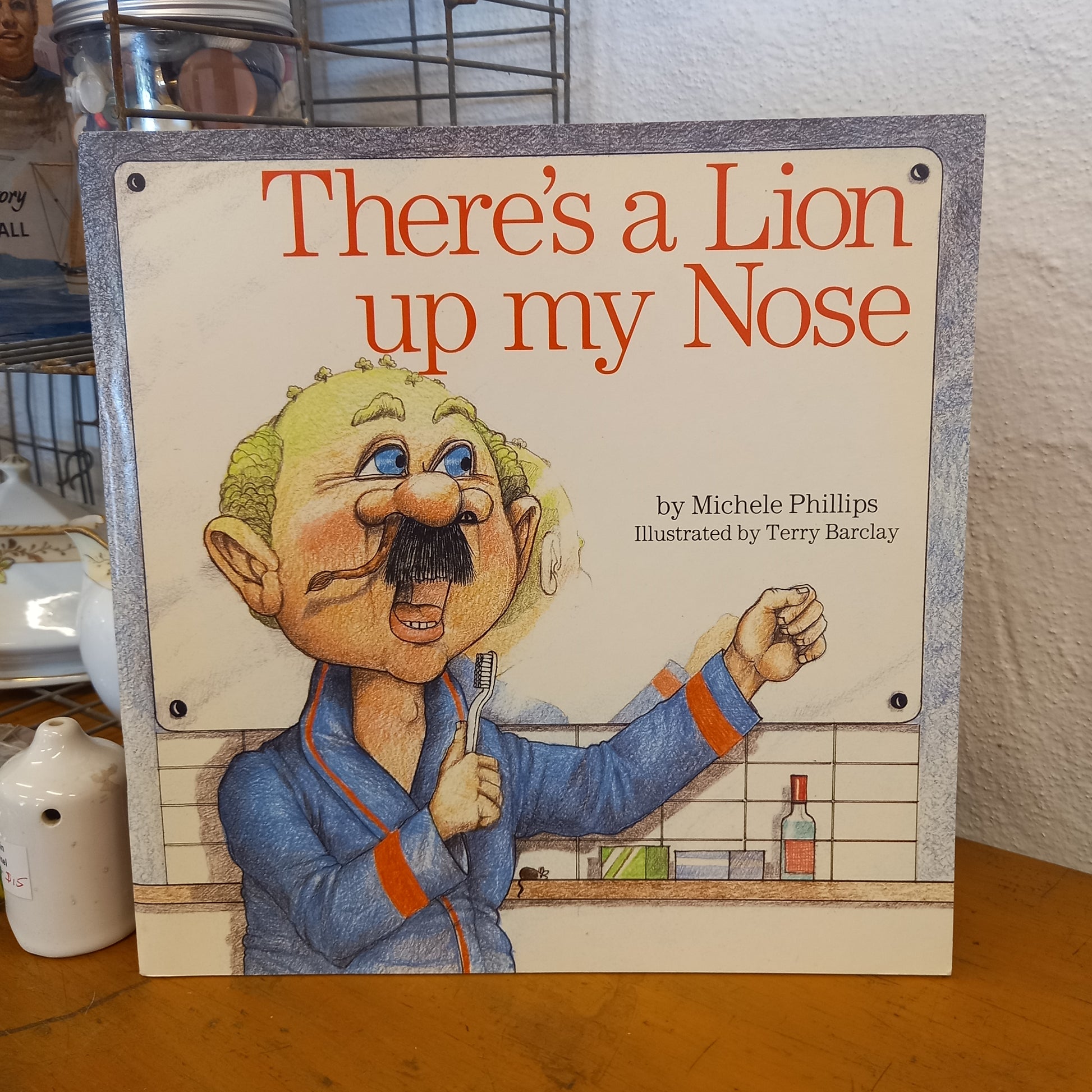 There's a Lion up my Nose by Michele Phillips Illustrated by Terry Barclay-Book-Tilbrook and Co