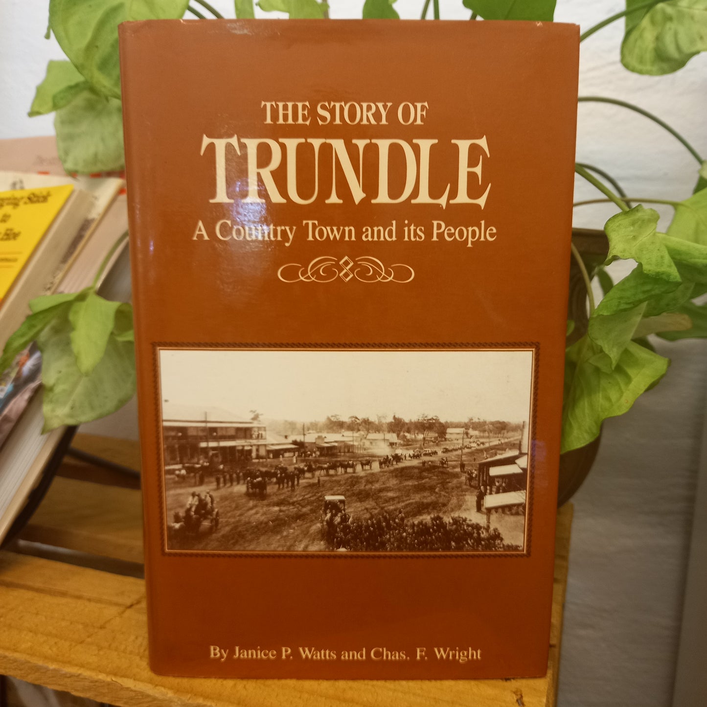 The story of Trundle a country town and its people by Janice P. Watts and Chas F. Wright-Book-Tilbrook and Co